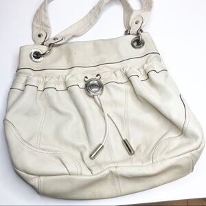 B. Makowsky | White Shoulder Bag